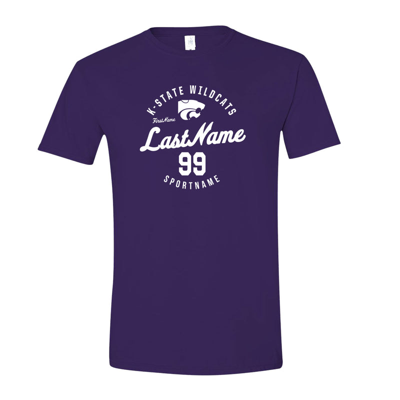 Men's Classic T-Shirt - Purple - Script Player