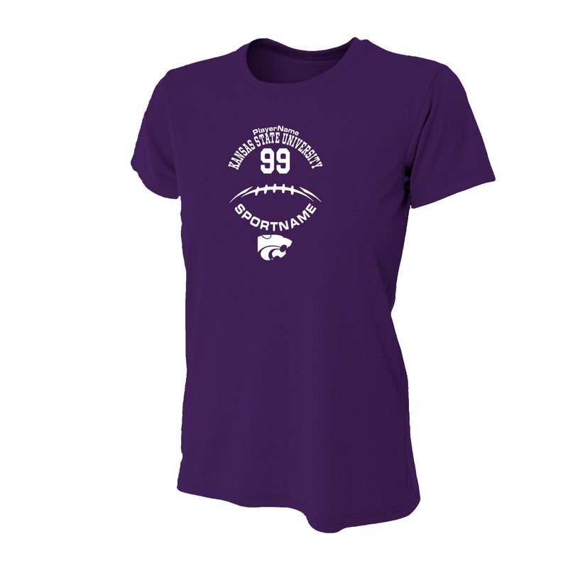 Women's Performance T-Shirt - Purple - Sport Circle